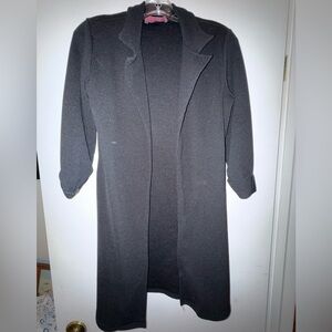 Boohoo Black trench blazer for Women